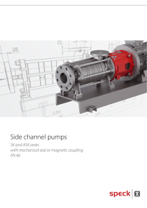 Side channel pumps