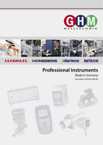 Professional Instruments