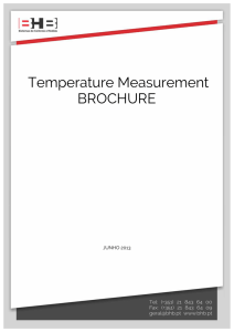 Temperature Measurement BROCHURE