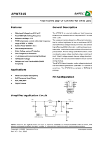 APW7215 - Anpec Electronics