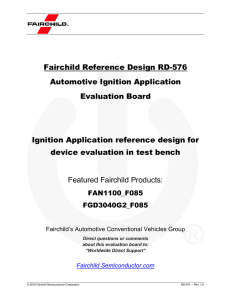 RD-576 - Automotive Ignition Application Evaluation Board