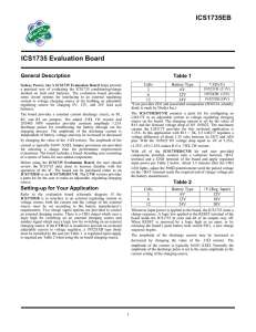 ICS1735EB ICS1735 Evaluation Board