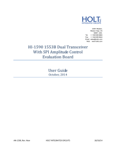 AN-1590 Rev. New - Holt Integrated Circuits