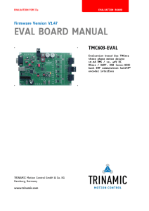 EVAL BOARD MANUAL