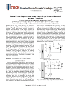 Power Factor Improvement using Single