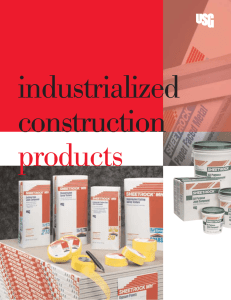 USG Sheetrock® Brand MH Industrialized Construction Products