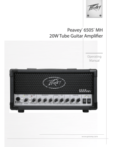 Peavey® 6505® MH 20W Tube Guitar Amplifier