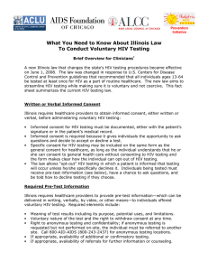 What You Need to Know About Illinois Law To Conduct Voluntary