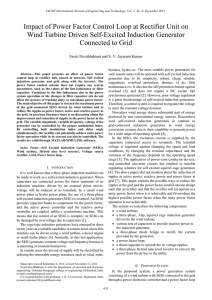 Impact of Power Factor Control Loop at Rectifier Unit on Wind