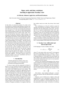 Signs, curls, and time variations: learning to appreciate Faraday`s law