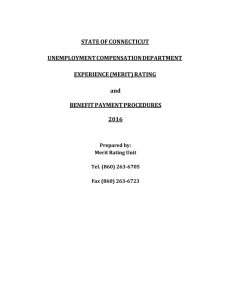 state of connecticut - Connecticut Department of Labor