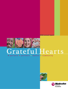 Grateful Hearts - Methodist Le Bonheur Healthcare