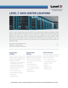 level 3® data center locations
