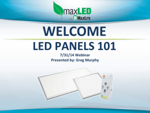 led panels 101