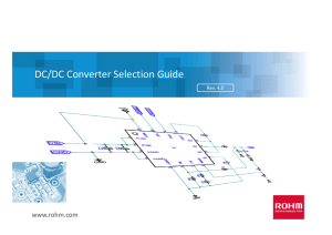 DC/DC Converter Selection Guide