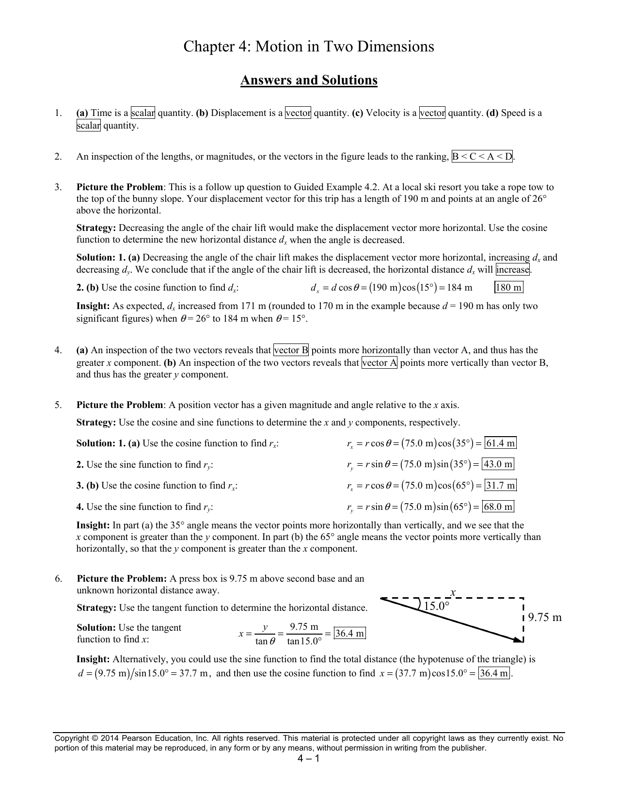 Motion In Two Dimensions Worksheet Answers - Worksheet Works