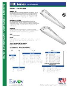 harsh environment fluorescent lighting