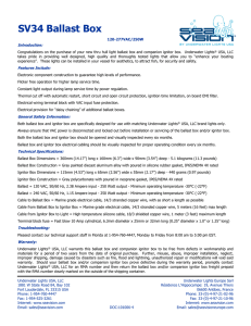 SV34 Ballast Box - Underwater Lights USA