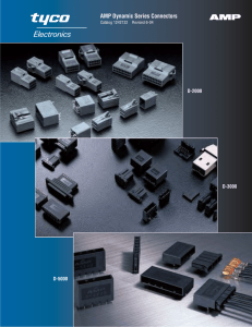 AMP Dynamic Series Connectors