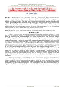 Performance Analysis of Z-Source Cascaded H-Bridge