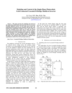 Modeling and Control of the Single