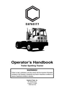 Operator`s Handbook