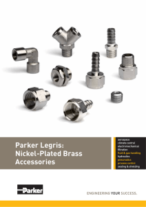 Parker Legris: Nickel-Plated Brass Accessories