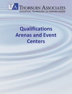 Thorburn Associates Qualifications - Event Spaces
