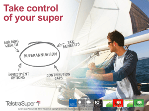 Take control of your super