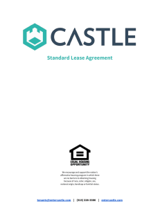 Standard Lease Agreement