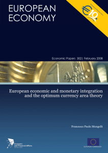 European economic and monetary integration, and the
