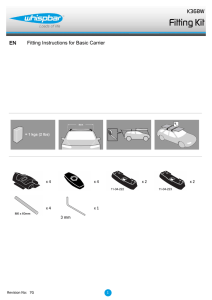 K368W Instructions