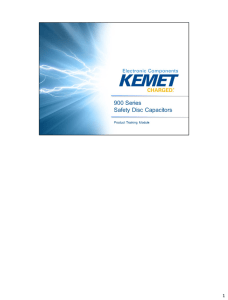 safety certified capacitors