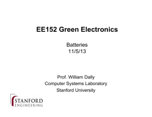EE152 Green Electronics