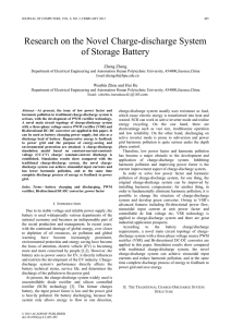 Research on the Novel Charge-discharge System of Storage Battery