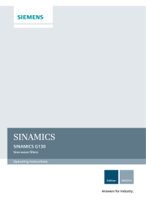 Sinusoidal filter