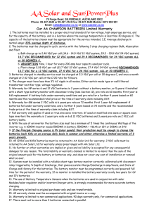 a PDF copy of the 6V/12V AGM Warranty