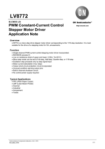 LV8772 - ON Semiconductor