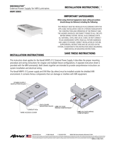INSTALLATION INSTRUCTIONS IMPORTANT SAFEGUARDS
