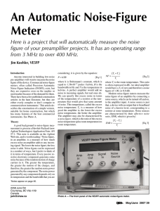 An Automatic Noise-Figure Meter