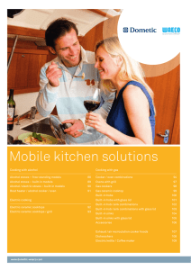 Mobile kitchen solutions