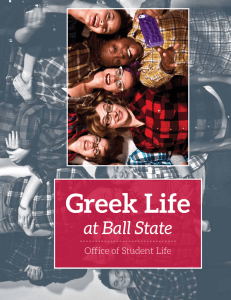 Greek Life - Ball State University