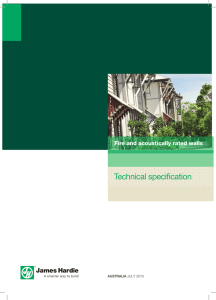 Fire Rated Technical Specification
