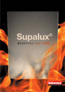 Supalux Fire Resistant Systems Brochure