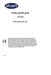 Acid Resistant Hotplate