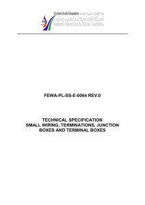 fewa-pl-ss-e-0064 rev.0 technical specification small wiring