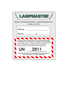 this form - Lampmaster