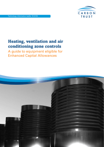Heating, ventilation and air conditioning zone controls