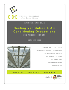 Heating, Ventilation, and Air Conditioning Occupations