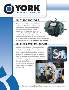 ElEctric Motors ElEctric Motor rEpair